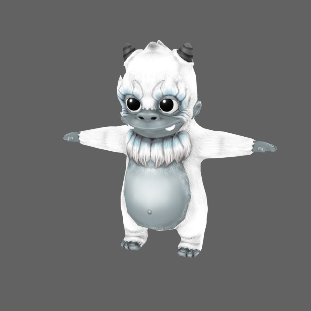 2015 Fantasy Baby Animals Yeti