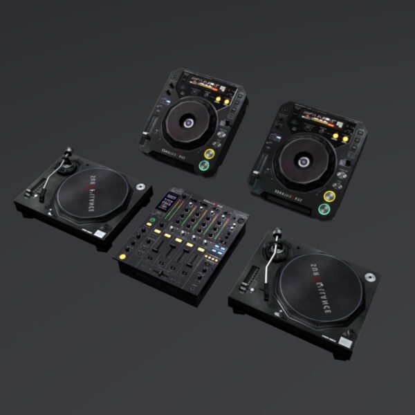 DJ Booth Equipment 2