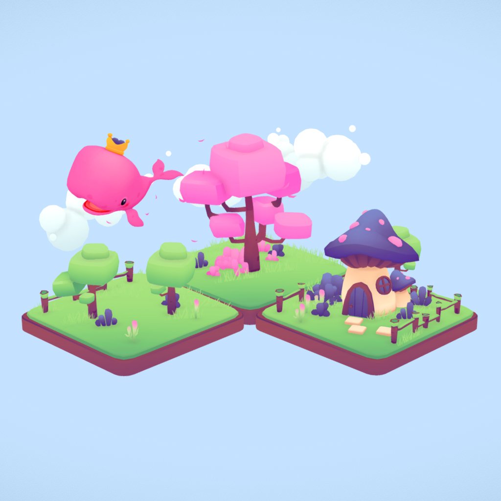 Fantastic Environment lowpoly