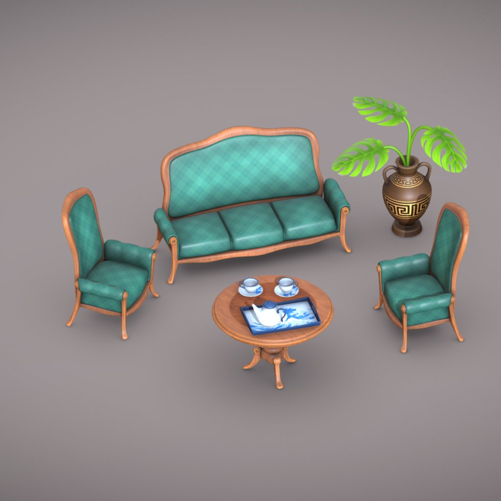 Furniture Free 3D Models