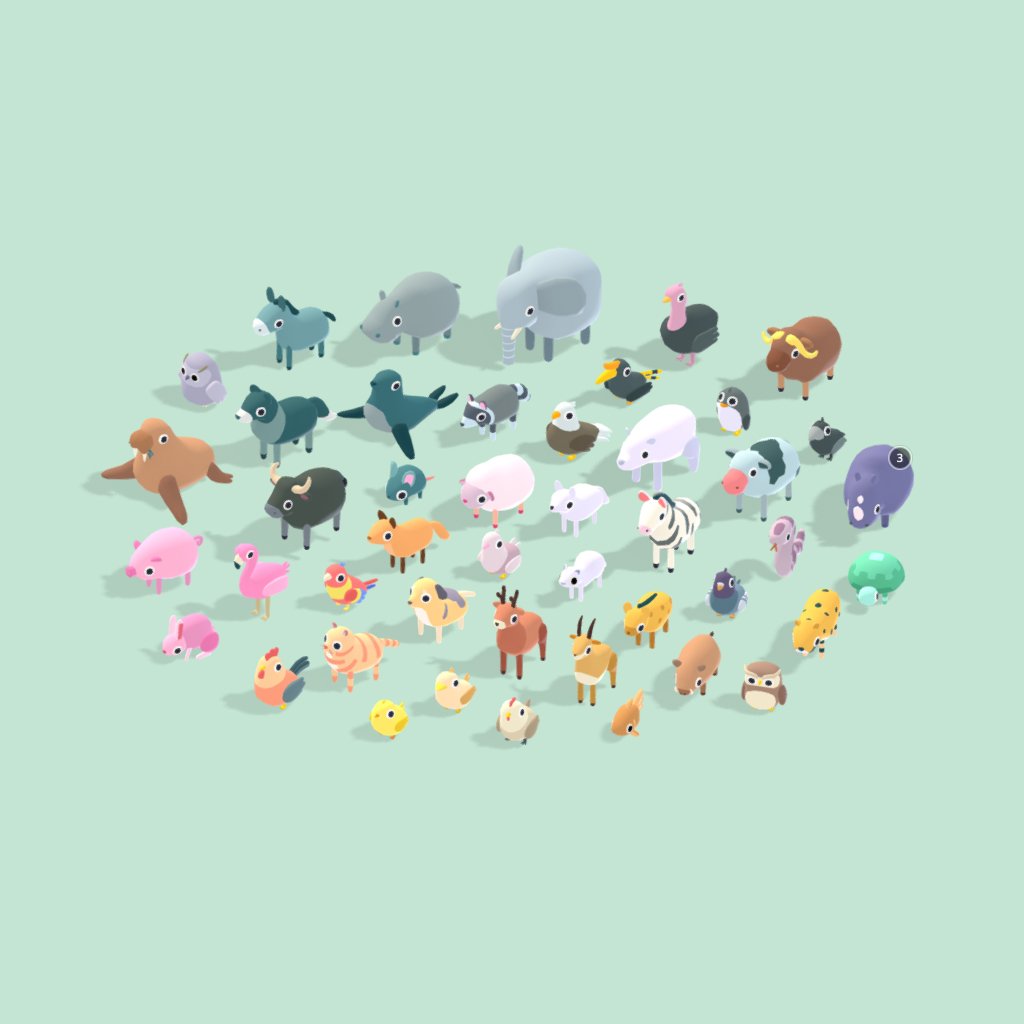 Quirky Series Animals Mega Pack Vol 5