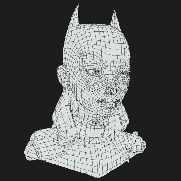 Batgirl 3D Model