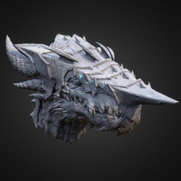 Creature Bust Free 3D Models