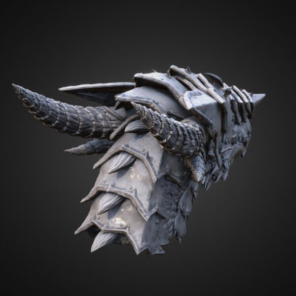 Creature Bust Free 3D Models