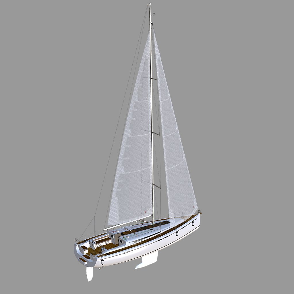 Sailing Yacht free 3D Models