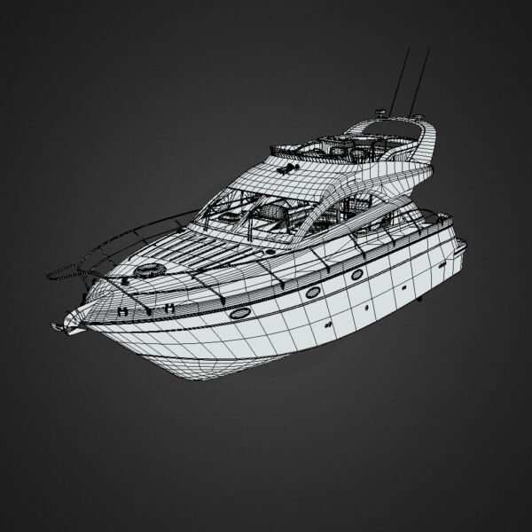 Yacht PBR Free 3D Models