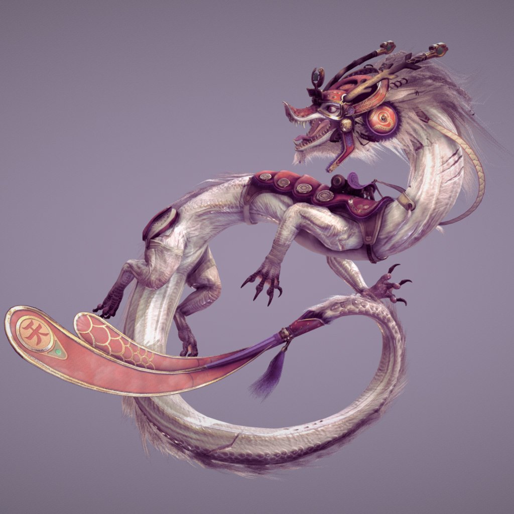 Chinese dragon 3D Model