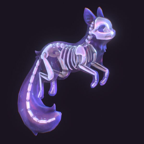 Ghost Kitty 3D Model