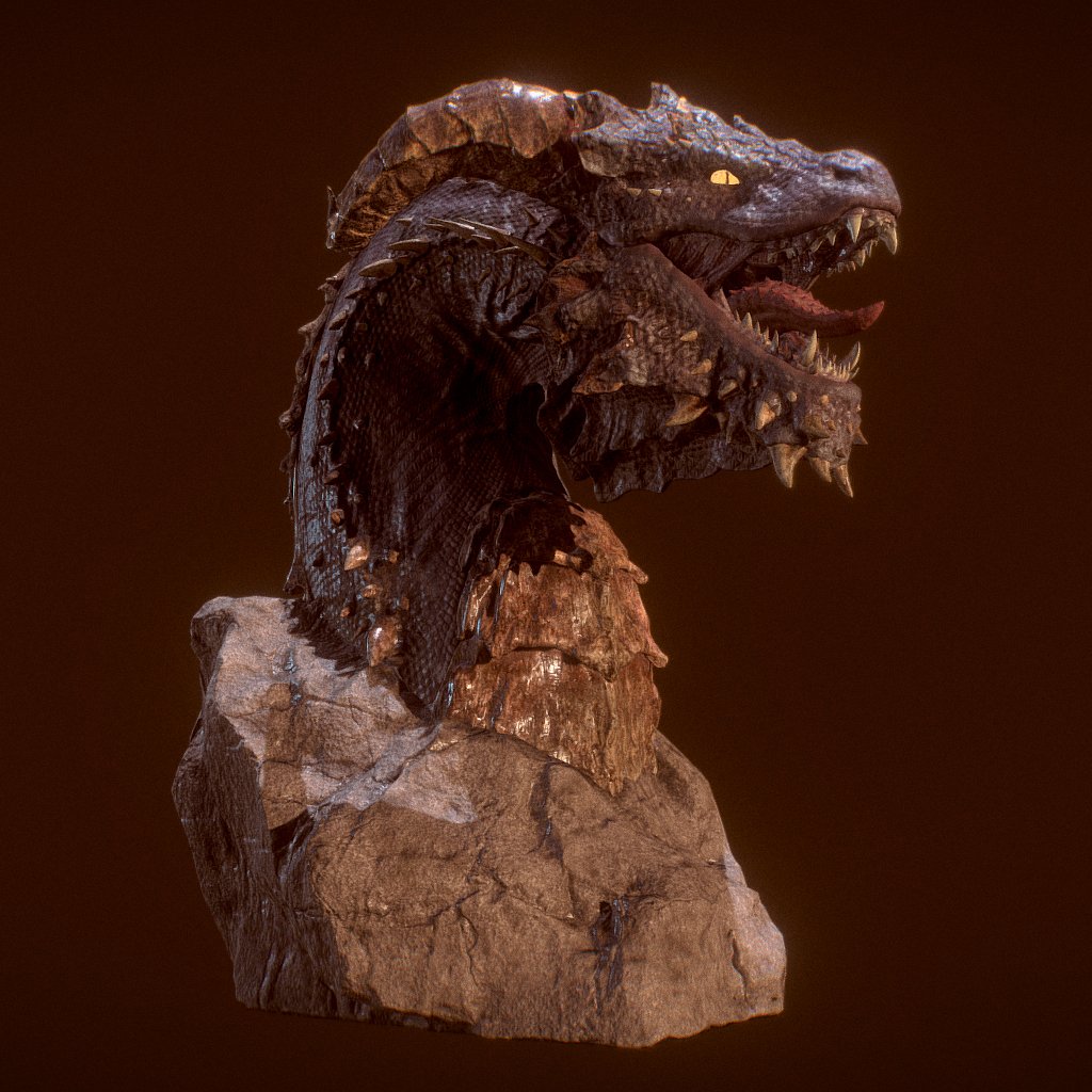 Moodpack Fantasy Dragon 3D Model