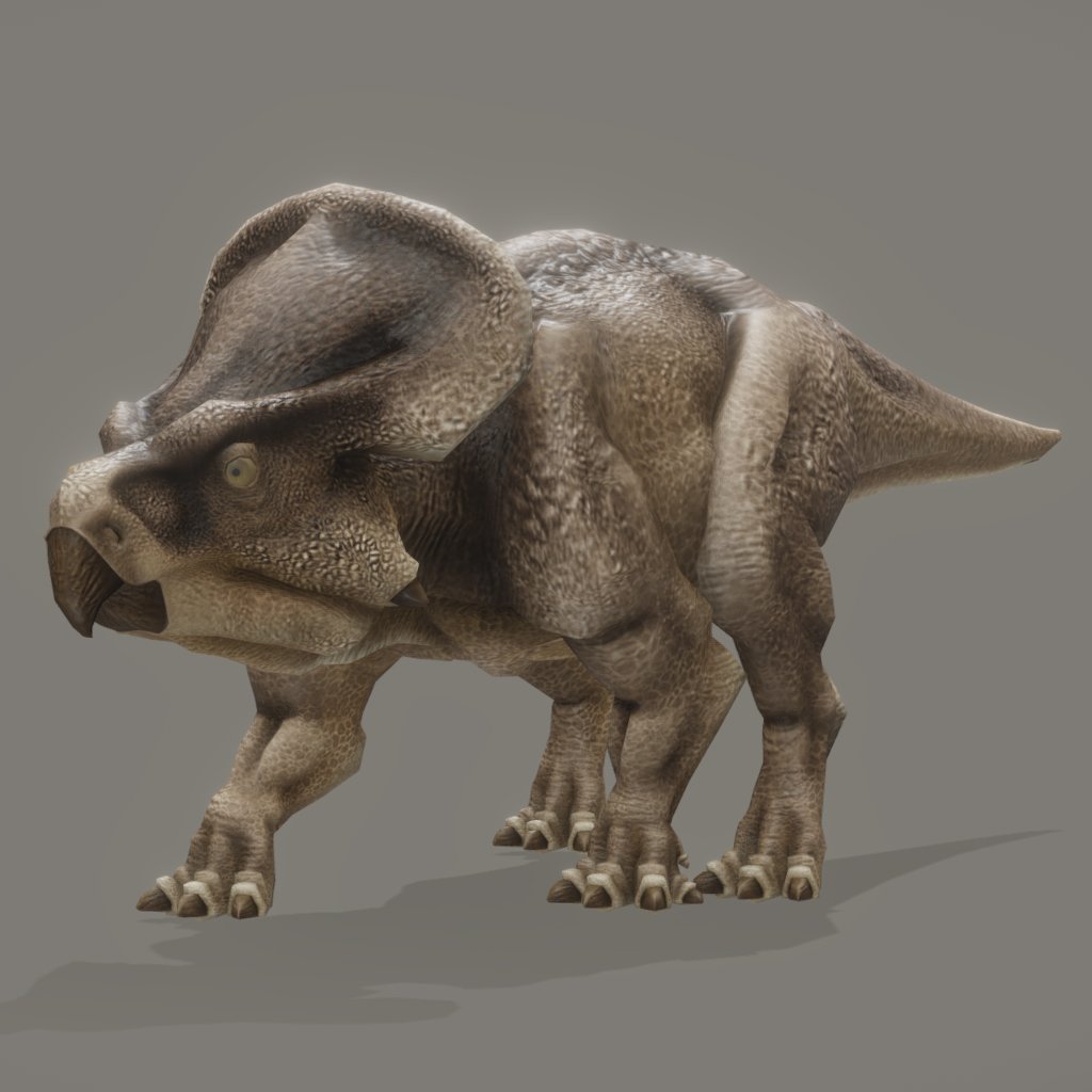 Protoceratops Andrewsi 3D Model