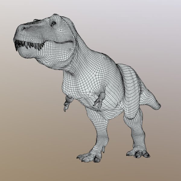 Scotty the Rex 3D Model