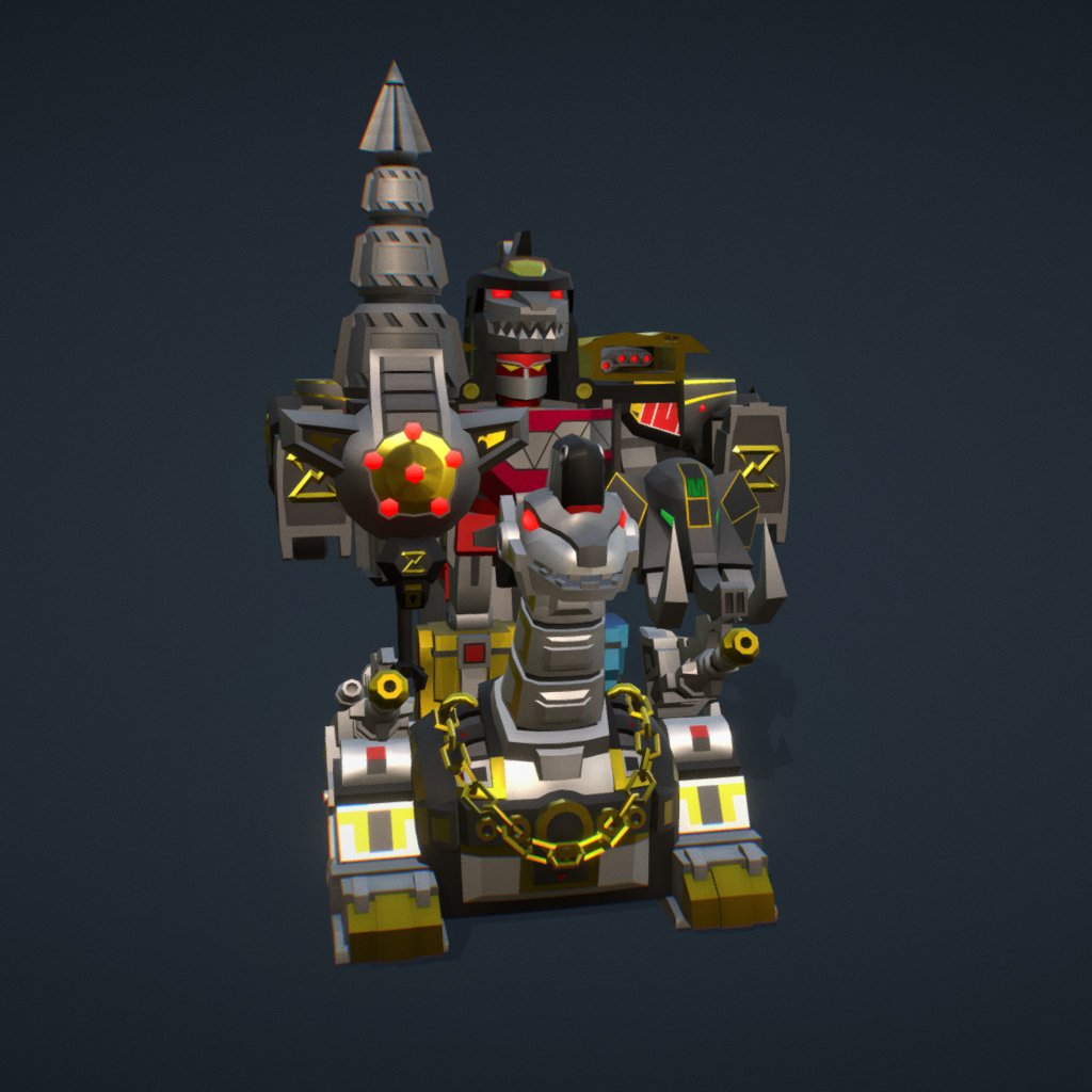 ULTRAZORD Combining 3D Model