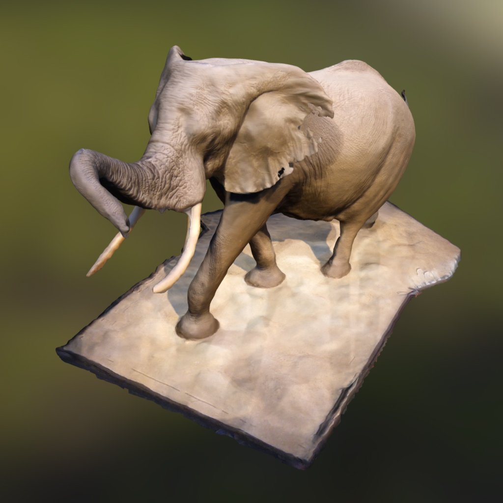 Elephant In The Rotunda Free 3D Models